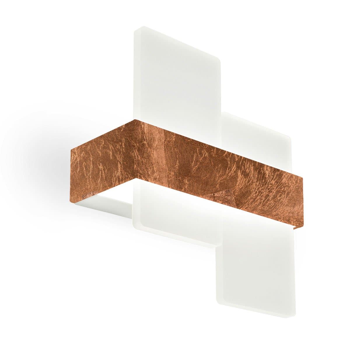 Applique moderno Promoluce BUNNY A23 Foil Marble LED CCT metallo metacrilato - 5