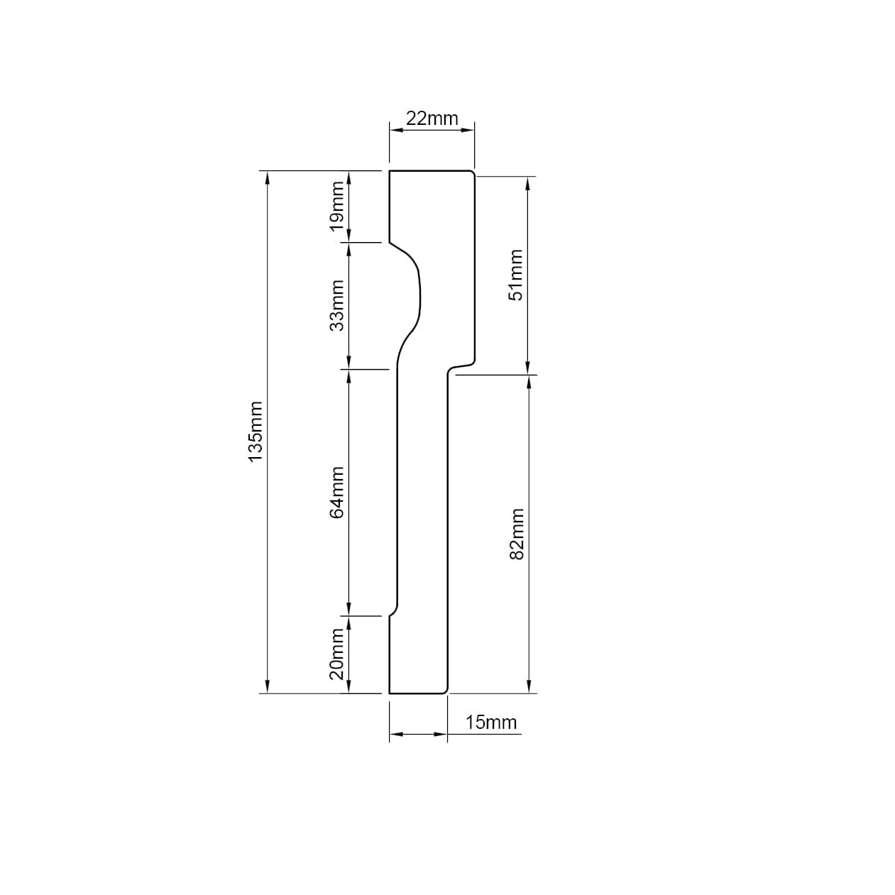 Cornice per Esterno in Polimero HPS 135x22x2500 mm – JH30 – Venduta al Metro Lineare - 7