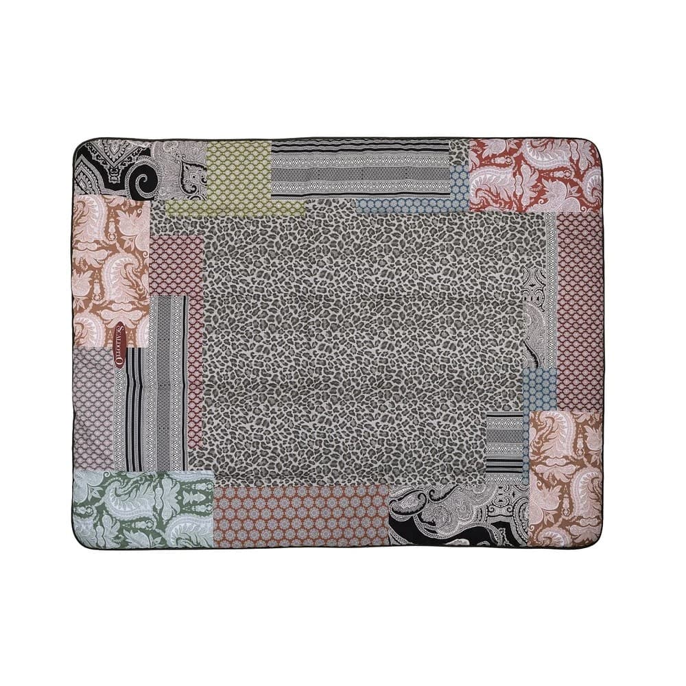 Plaid Scaldotto Caleffi 130x170 Panther in Cotone Pettinato – Coperta da Divano Calda e Morbida Fantasia - 6