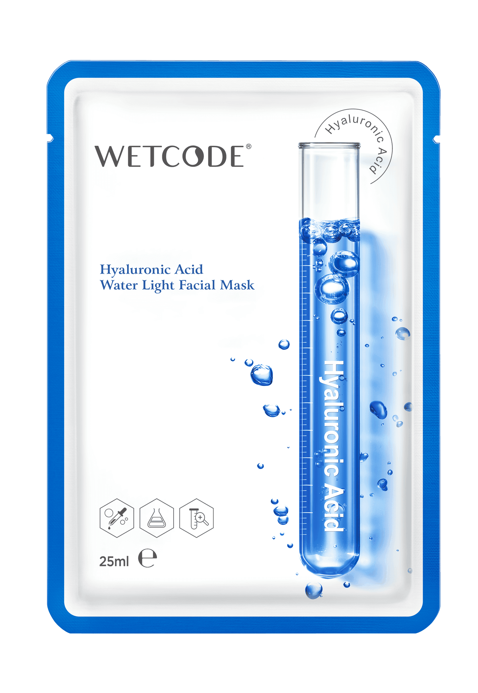 WETCODE - Hyaluronic Acid Facial Mask *5pz