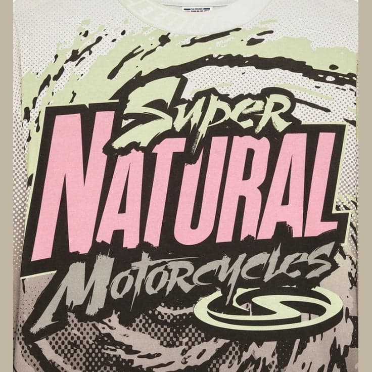 T-Shirt  Deus Ex Machina Walkover Moto Jersey Brown - 3