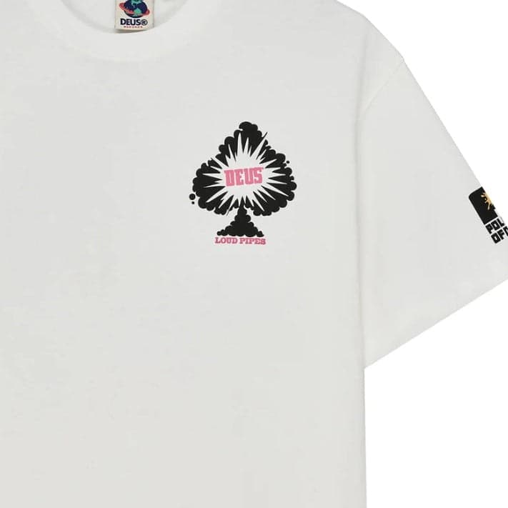 T-Shirt Deus Ex Machina Turpentine Os White - 3