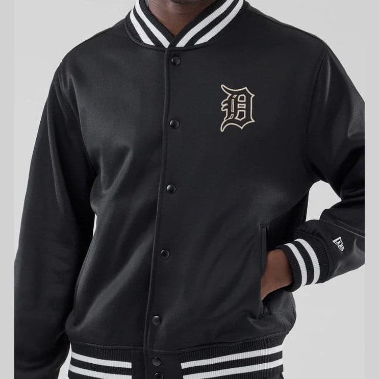 Giacca New Era Jersey Bomber Detroit Tiger Black