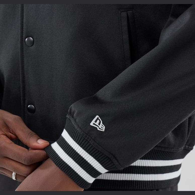 Giacca New Era Jersey Bomber Detroit Tiger Black - 3