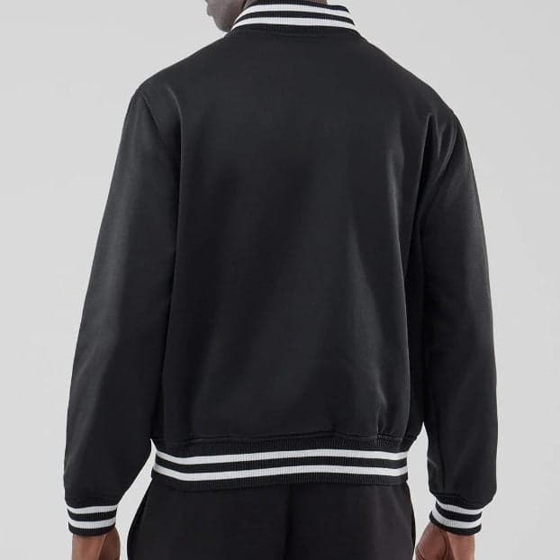 Giacca New Era Jersey Bomber Detroit Tiger Black - 4