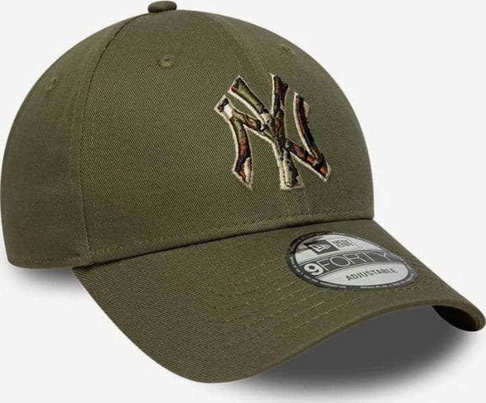 Cap New Era MLB 940 Outline Camo  NY YANKEES Olive - 3