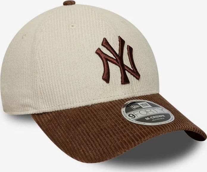 Cap New Era MLB 940  Cord MC NY YANKEES Beige - 2
