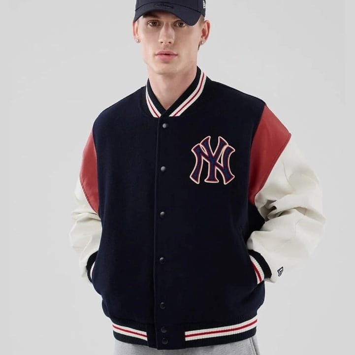 Giacca New Era MLB Varisty NY Yankees Black - 5