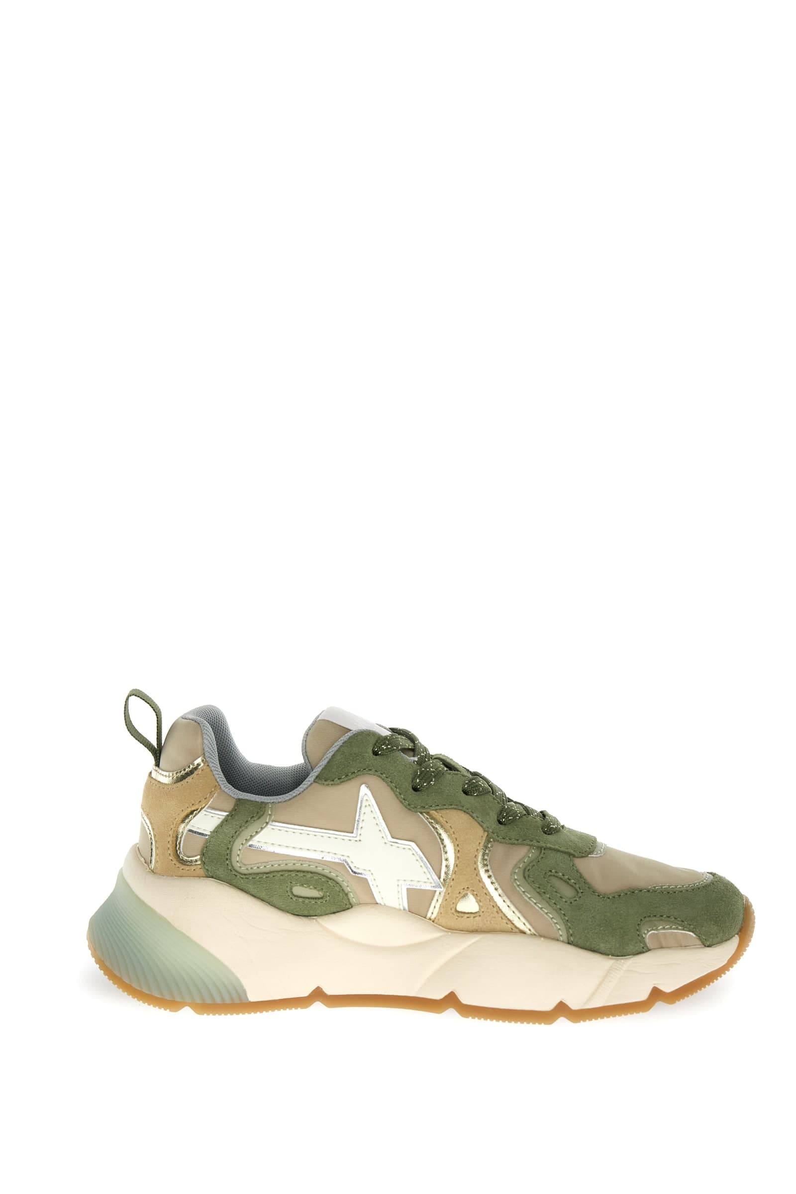 W6YZ Scarpa Donna modello Sarah Olive / Beige 2018294183F59 - 2