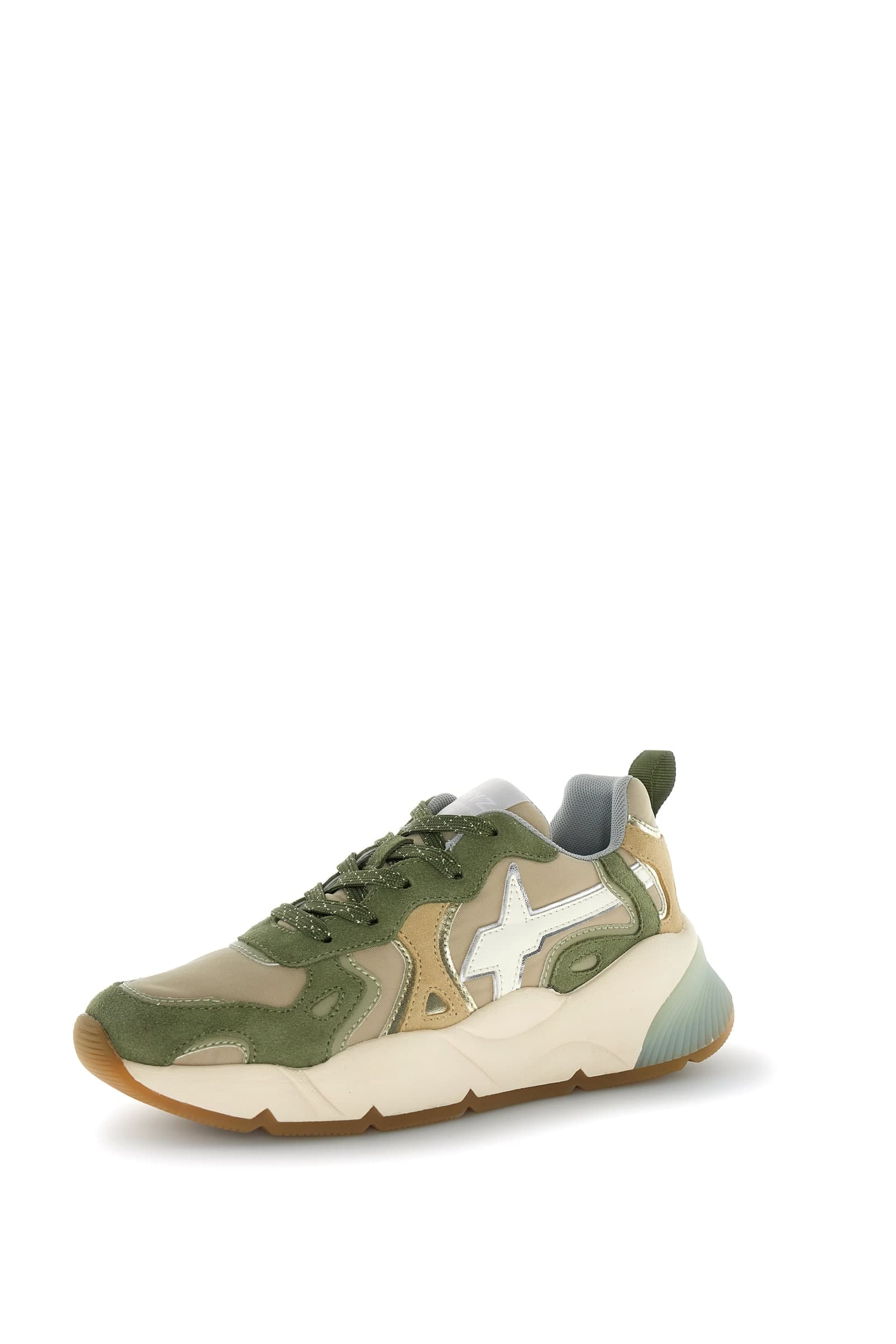 W6YZ Scarpa Donna modello Sarah Olive / Beige 2018294183F59 - 3