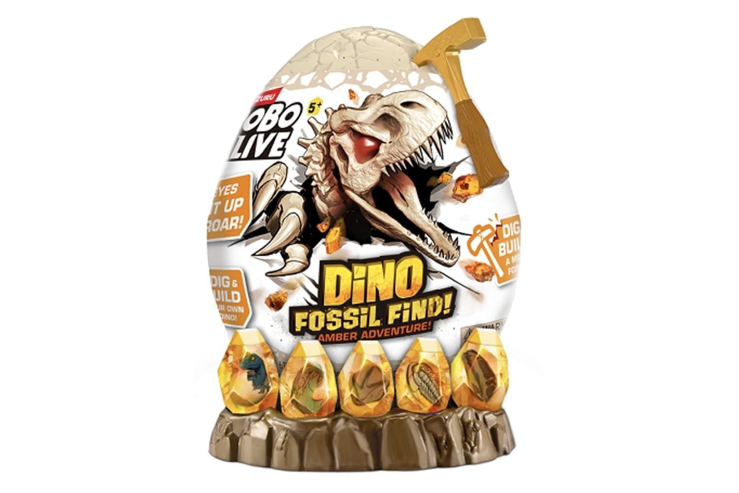 Dino Fossil Luci Suoni Robo Alive