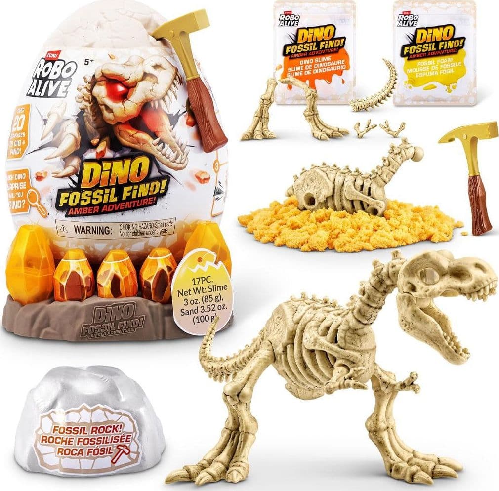 Dino Fossil Luci Suoni Robo Alive - 2