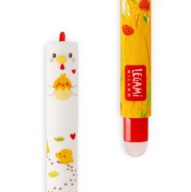 Legami - Penna Cancellabile Hen "I Care a Lot" - Erasable Pen - 2