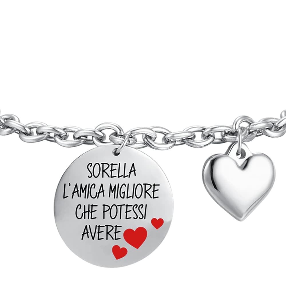 Luca Barra -  BRACCIALE DONNA ,SORELLA L'AMICA MIGLIORE CHE POTESSI AVERE - 2