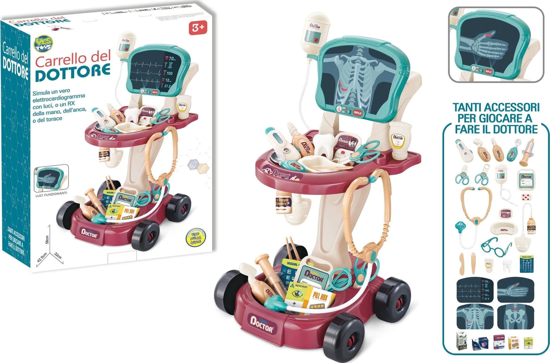 Carrello Dottore 29 accessori - 2