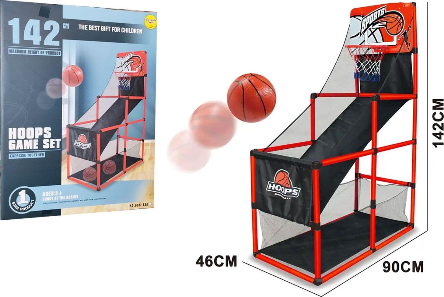 Basket Sfida Canestro 142cm - 2