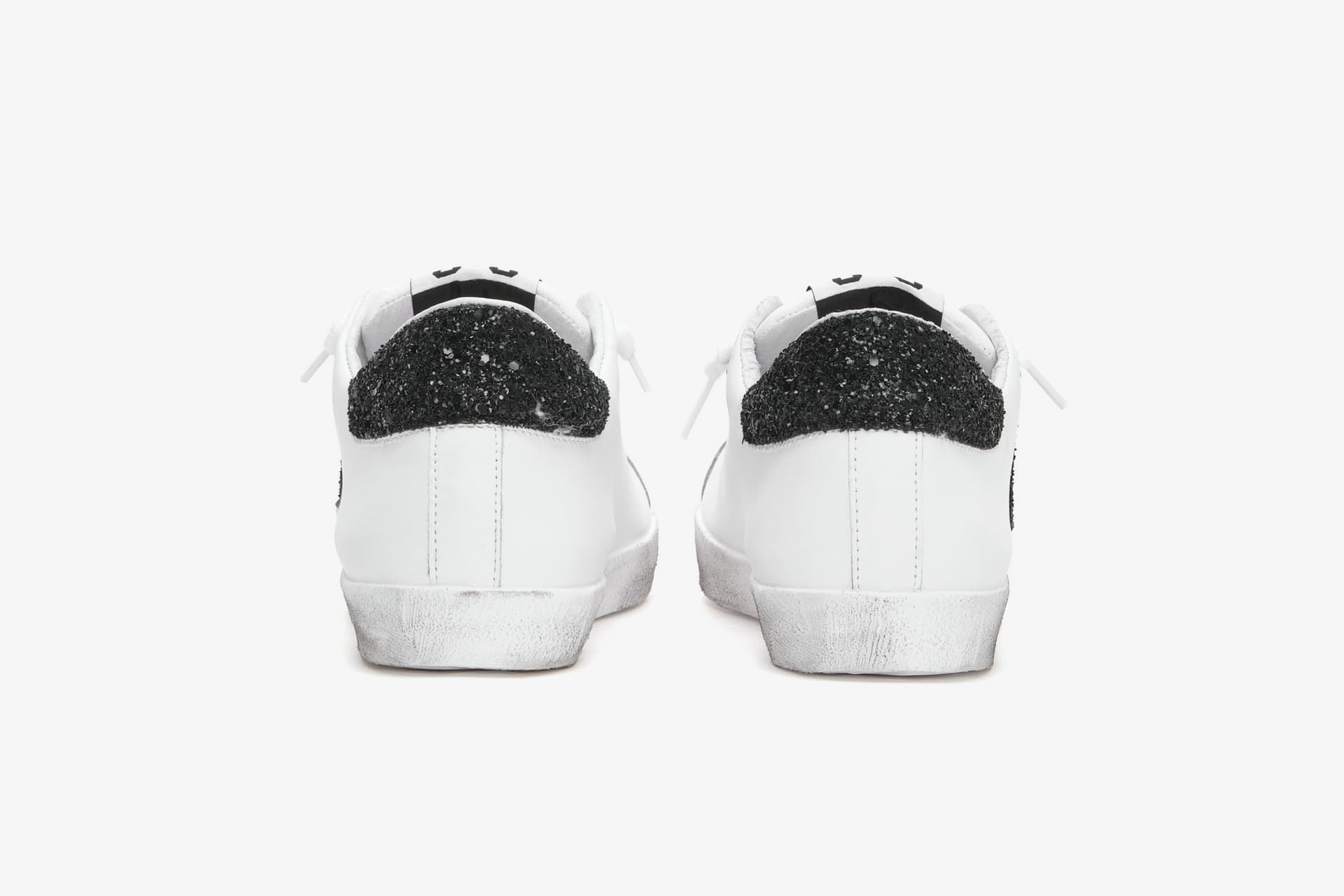 2Star sneakers donna Prime star bianco nero 2SD4898 - 3
