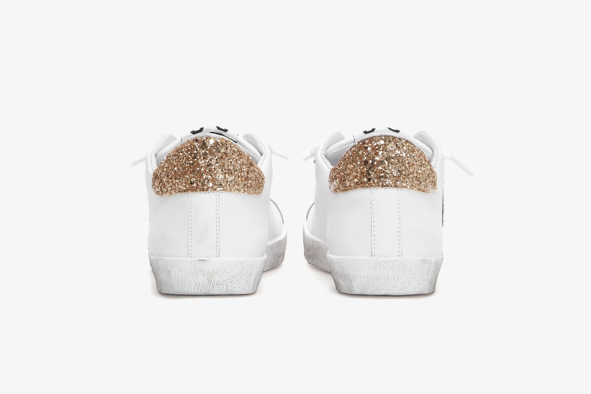 2Star sneakers donna Prime star bianco oro argento 2SD4897 - 3