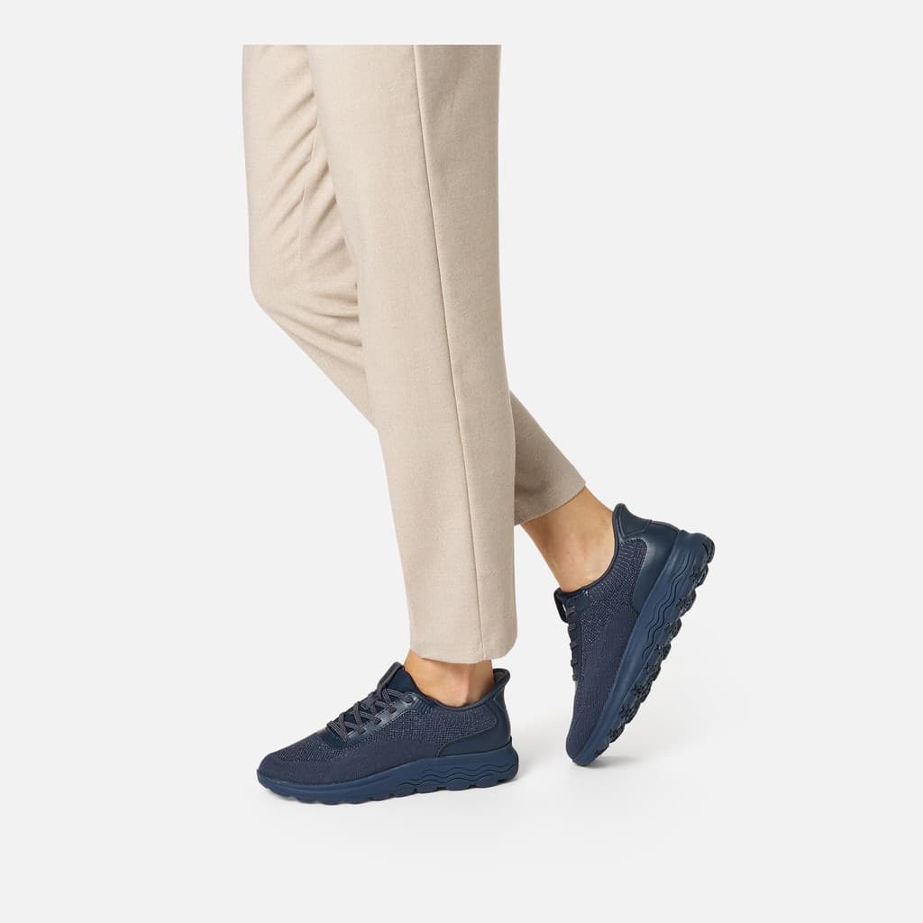 Geox sneaker donna navy Spherica Plus D567MA 06KBC C4064 - 12