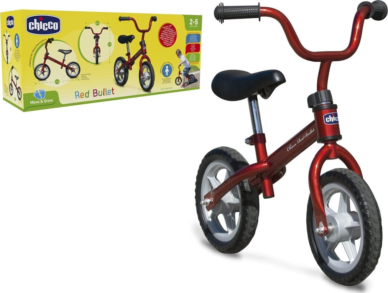 Prima Bicicletta Red Bullet Chicco - 3