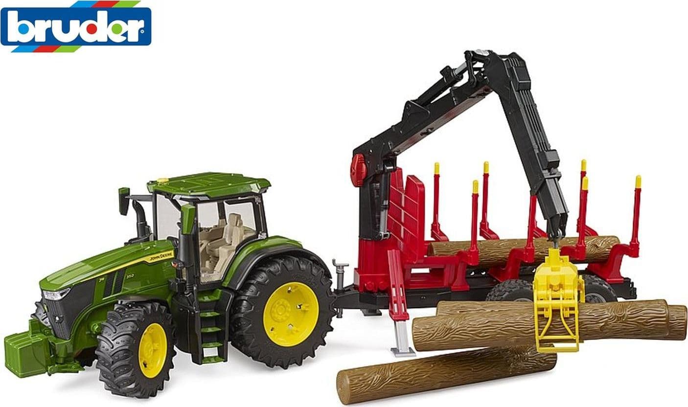 Trattore John Deere Serie 7R Trasporto Tronchi - 3