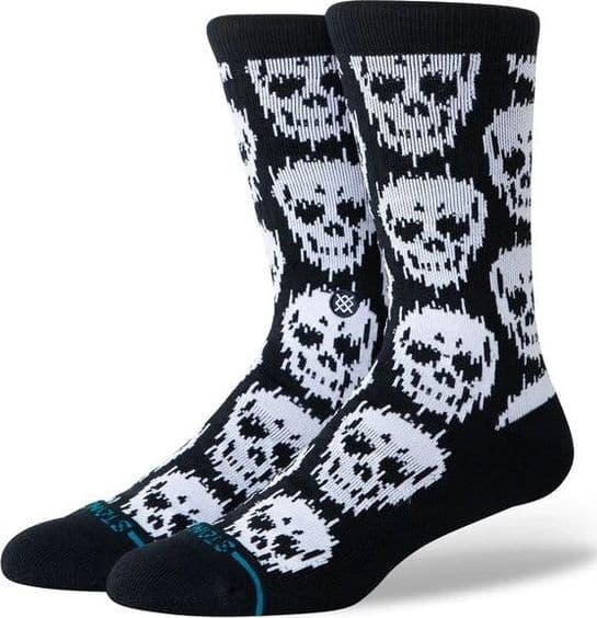 Calze Stance Static Skull Black - 3