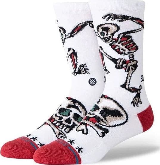 Calze Stance Skeleton White