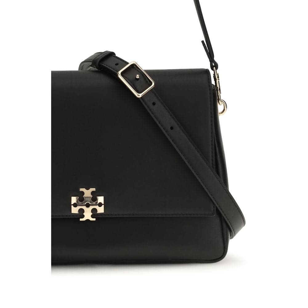 Tory Burch Black Calf Leather Bos Taurus Shoulder Bag - 4