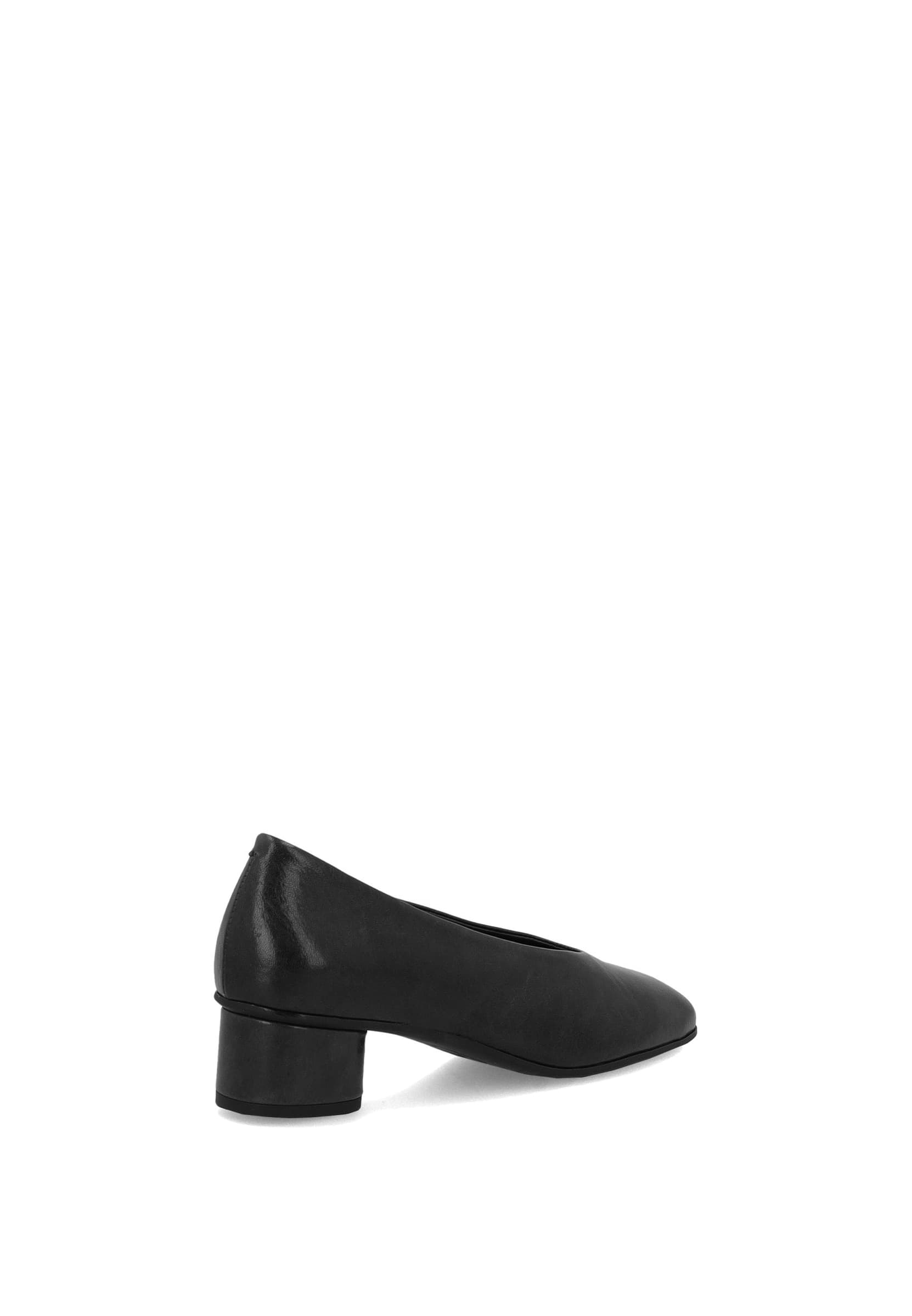 Frau décolleté in pelle black A77S0 - 3