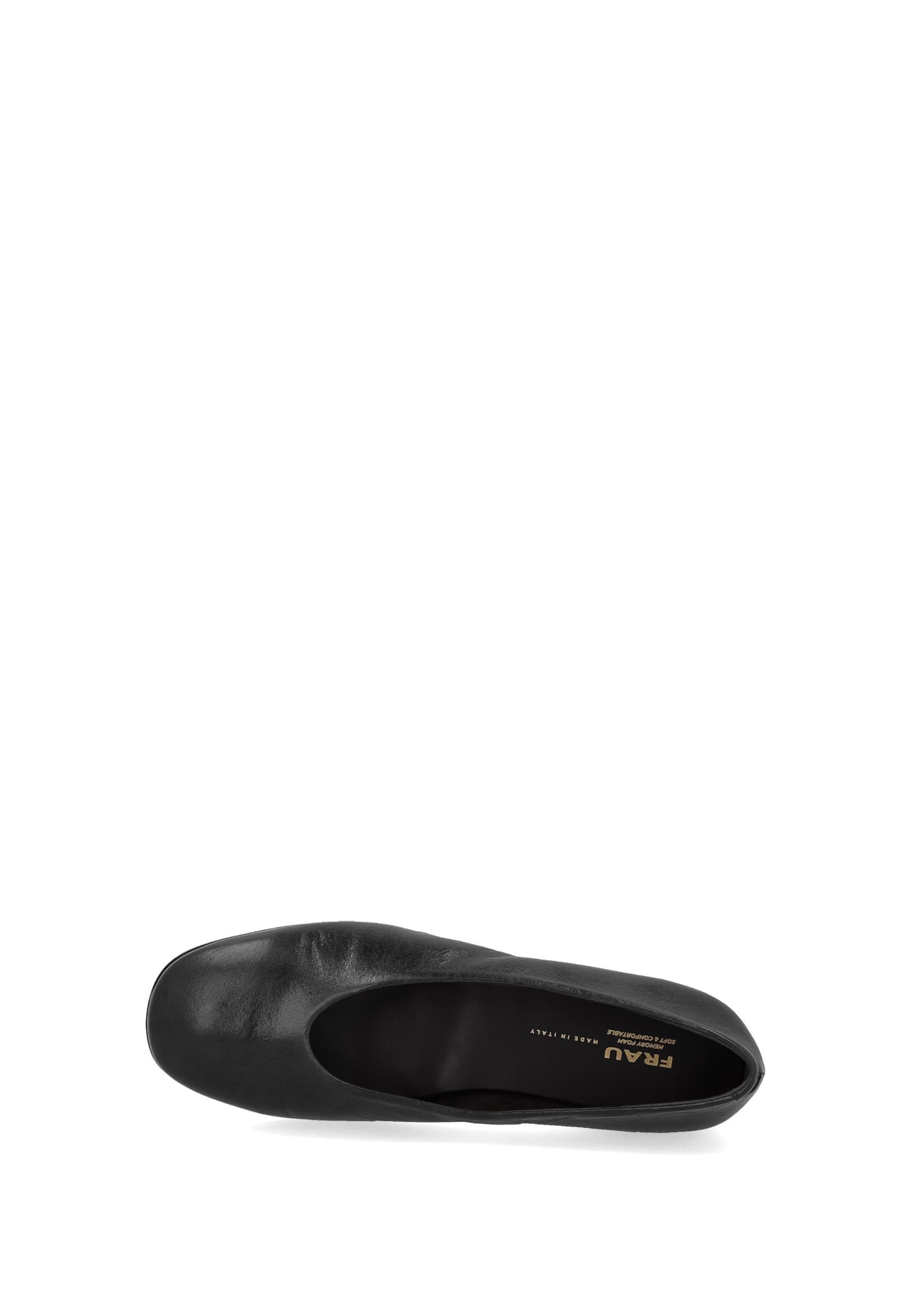 Frau décolleté in pelle black A77S0 - 4