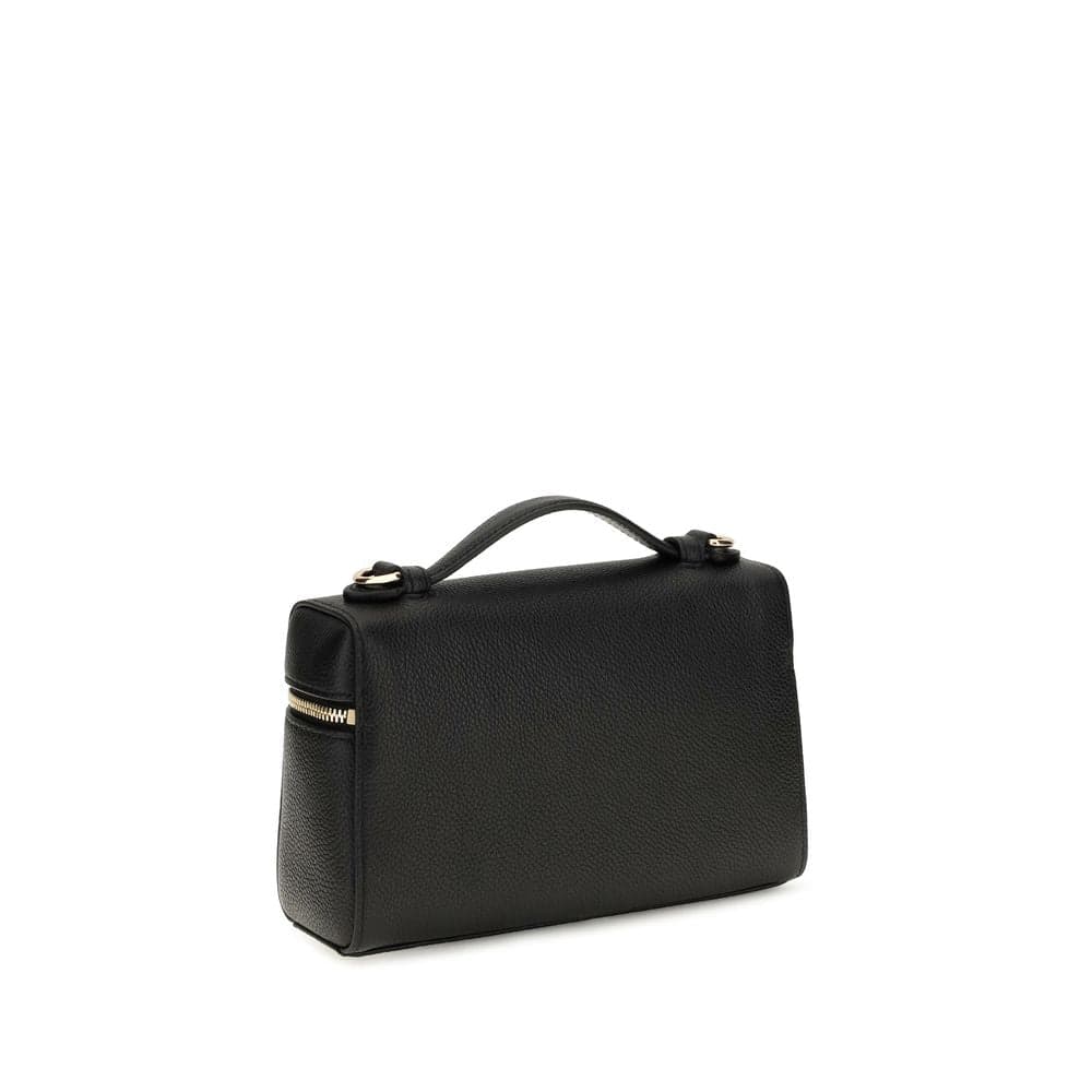 Tory Burch Black Calf Leather Bos Taurus Shoulder Bag - 3