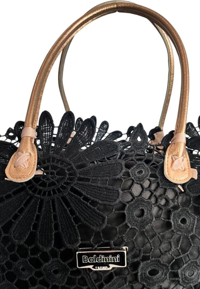 Baldinini Trend Black PU Women Handbag - 7