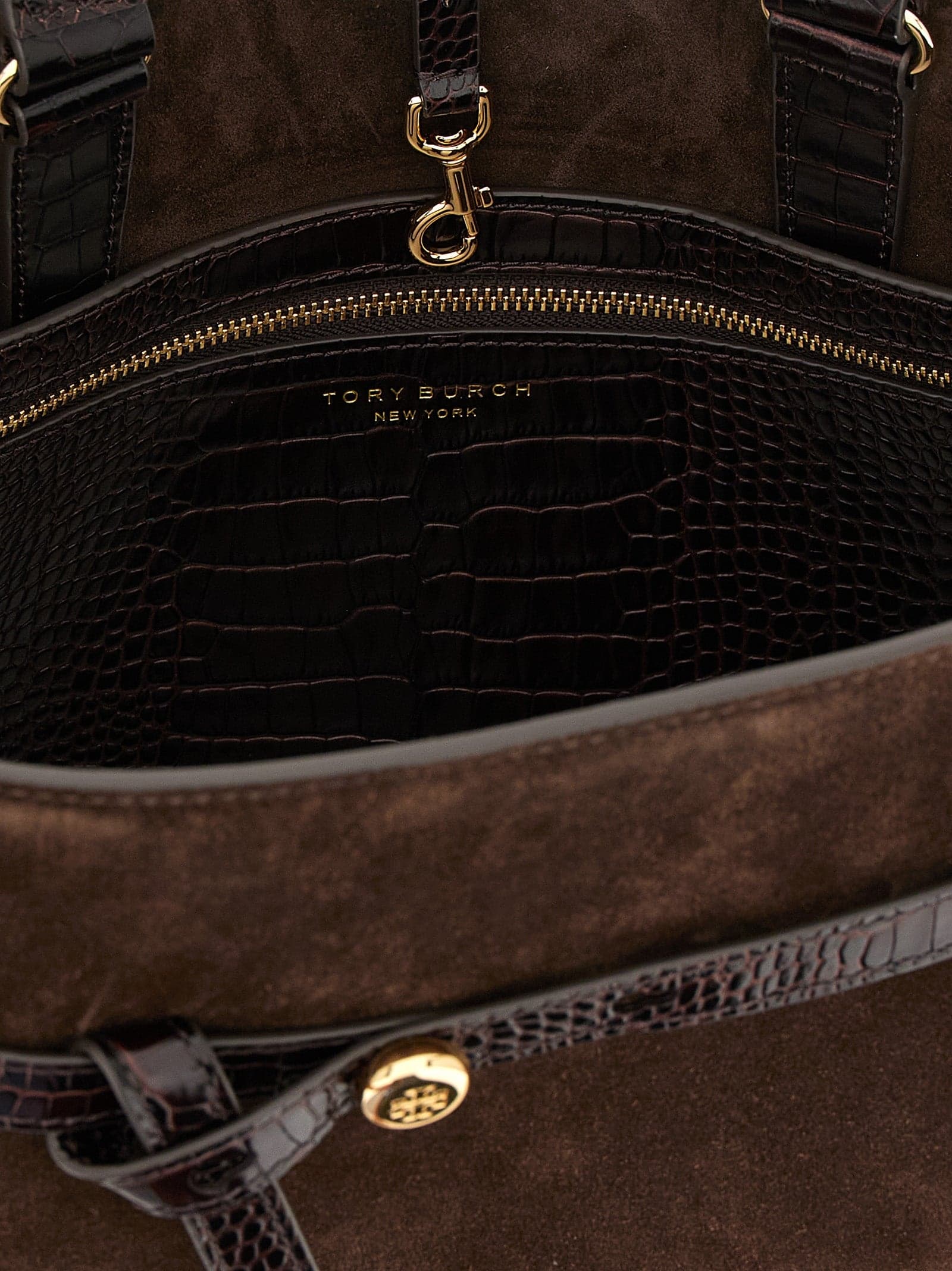 Tory Burch Brown Bovine Leather Crossbody Bag - 4