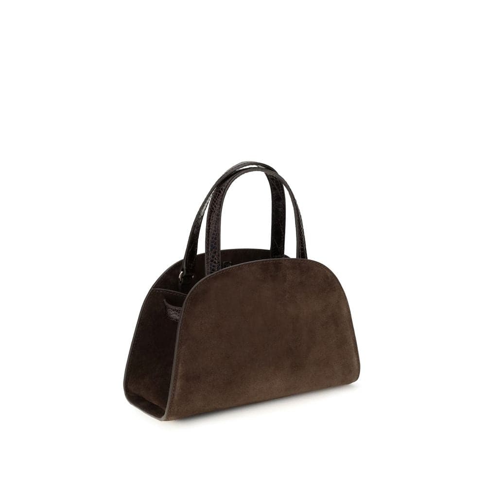 Tory Burch Brown Suede Leather Handbag - 3