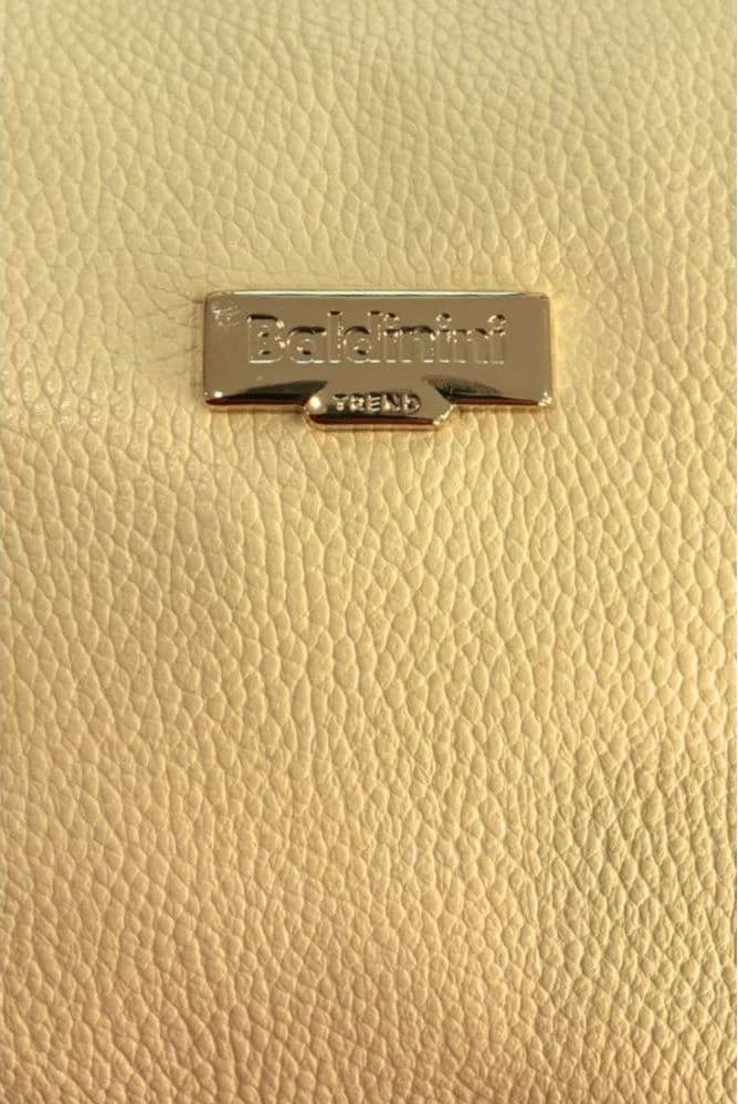 Baldinini Trend Yellow Leather Women Bag - 5