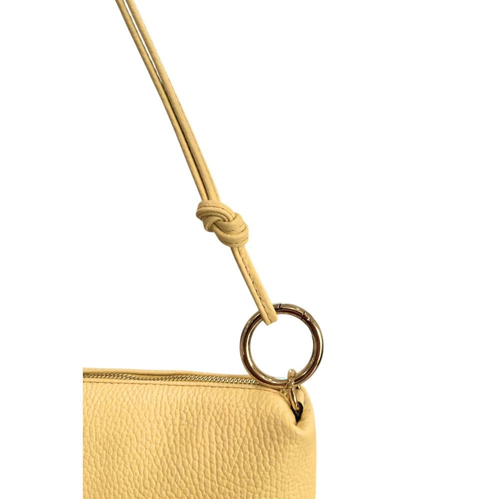 Baldinini Trend Yellow Leather Women Bag - 6