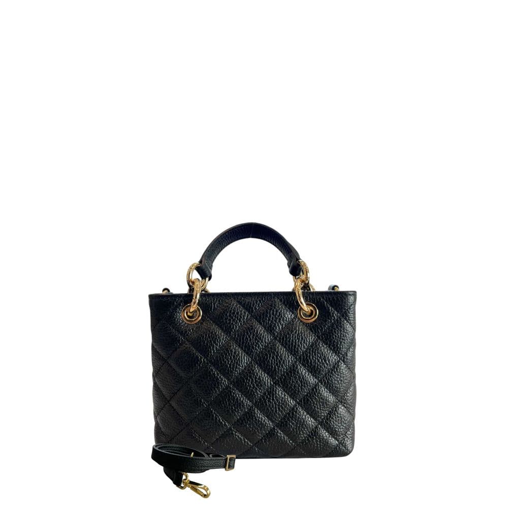 Baldinini Trend Black Leather Women Handbag - 3