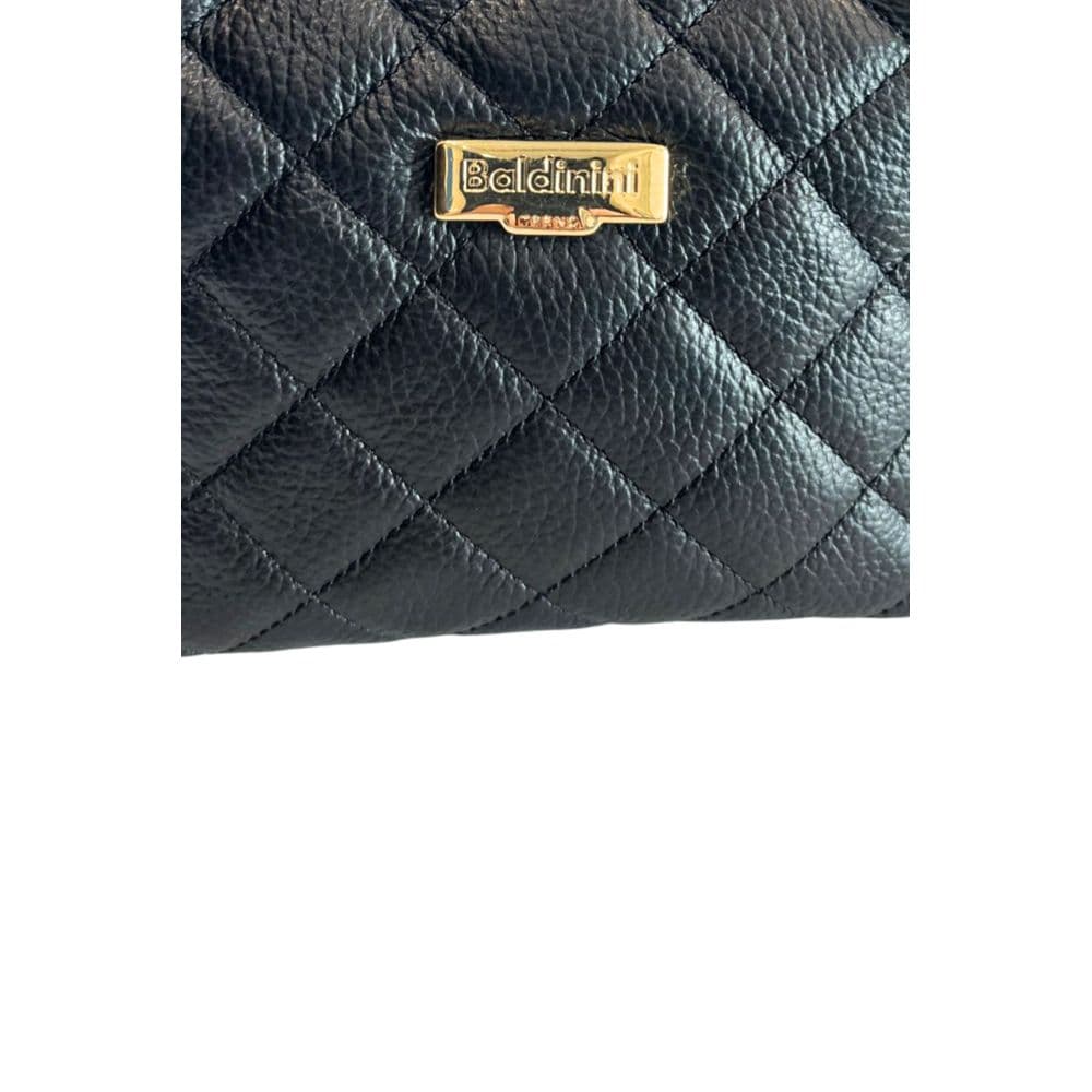 Baldinini Trend Black Leather Women Handbag - 5