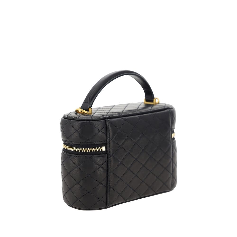 Saint Laurent Black Calf Leather Bos Taurus Shoulder Bag - 3