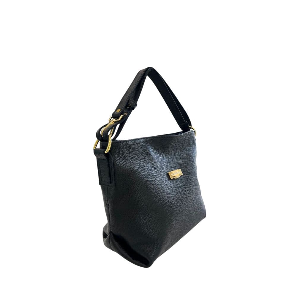 Baldinini Trend Black Leather Women Shoulder Bag - 2