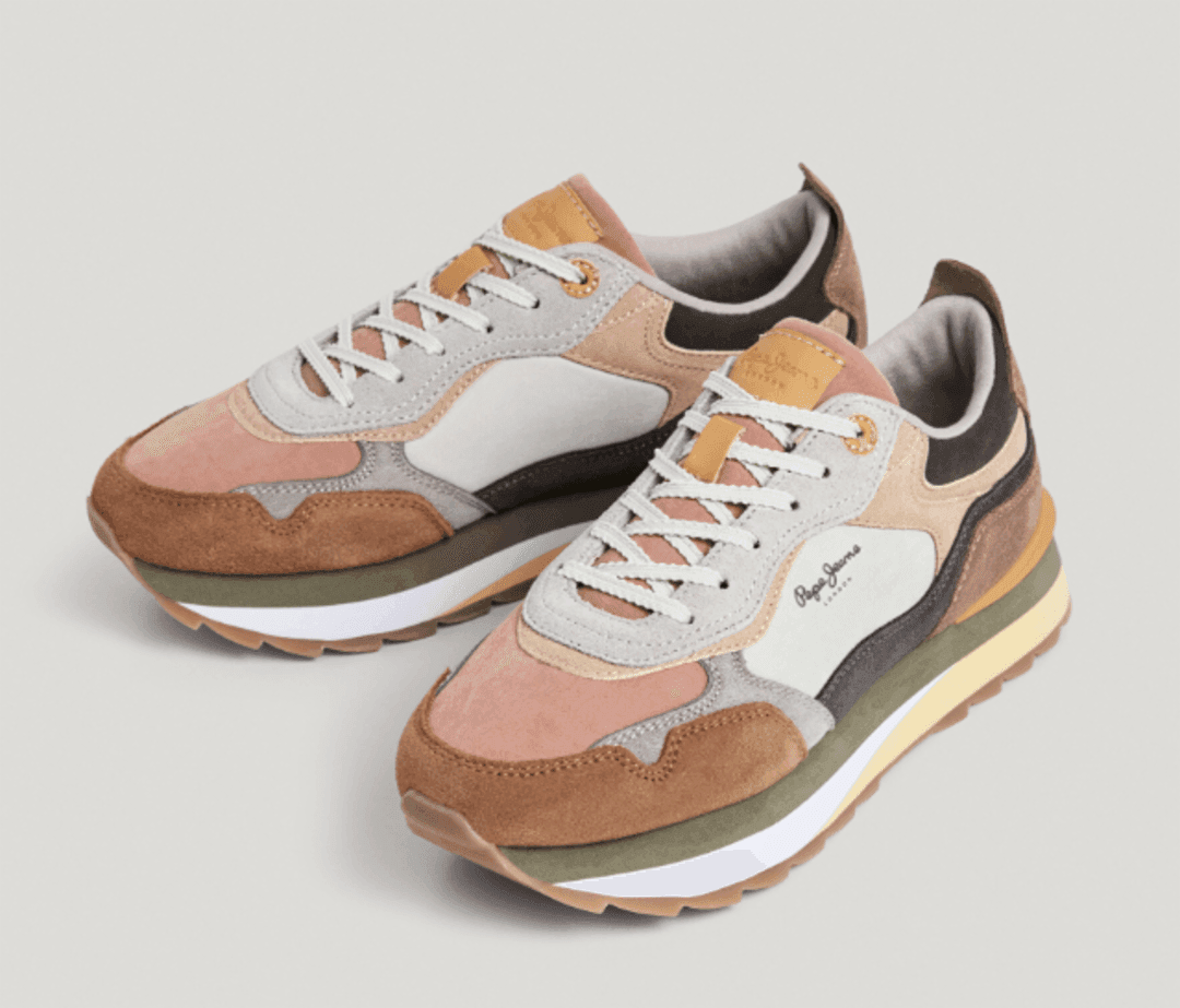 PLS600070 SNEAKERS Pepe Jeans Beige - 2