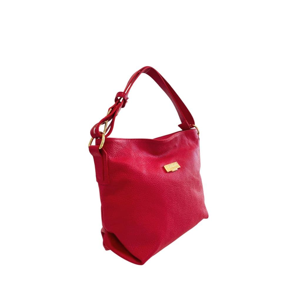 Baldinini Trend Red Leather Women Bag - 2