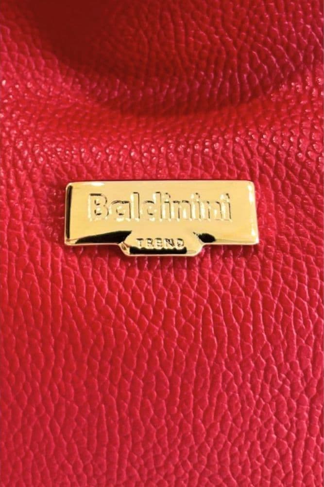 Baldinini Trend Red Leather Women Bag - 5
