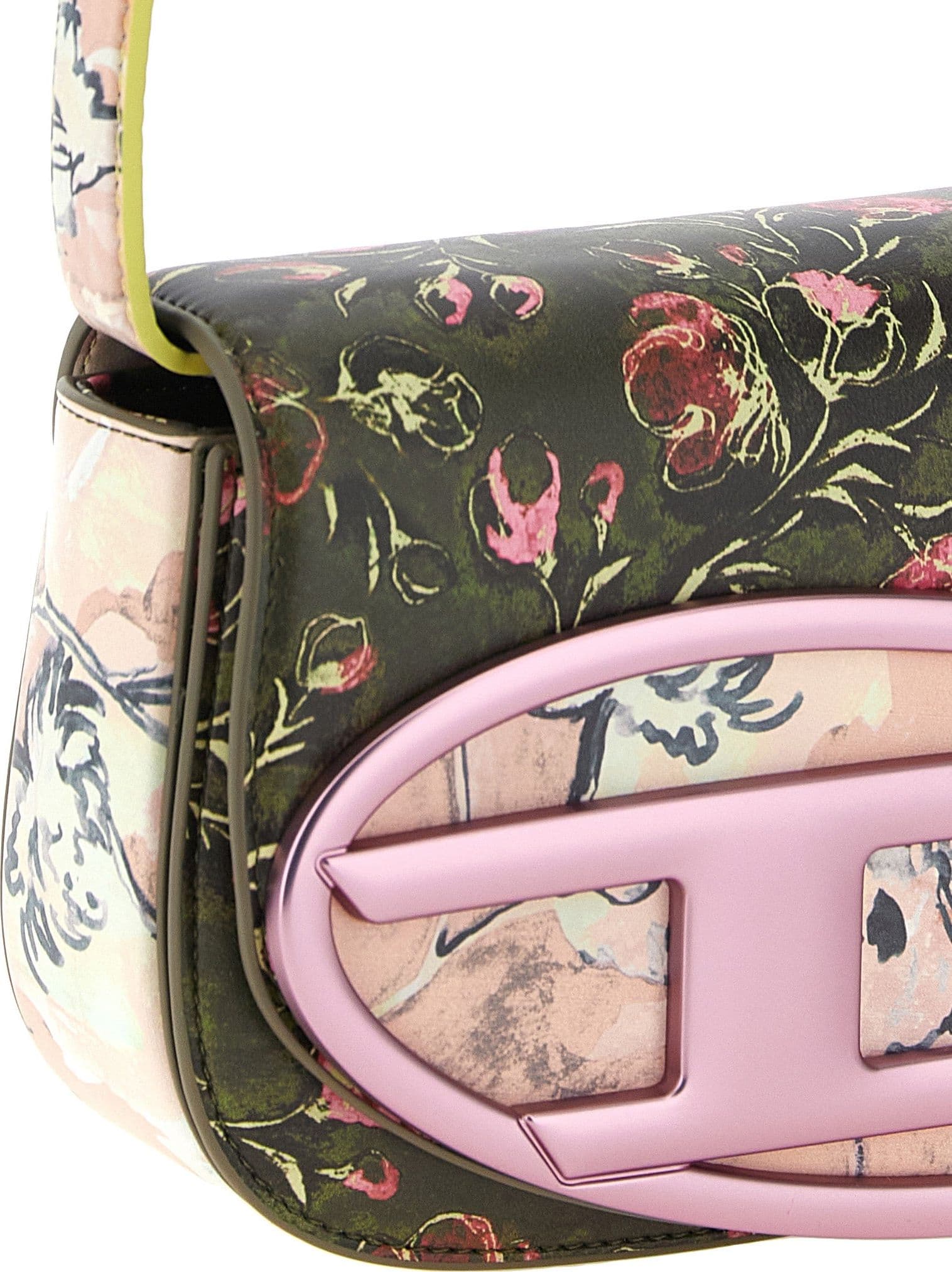 Diesel Multicolor Polyethylene Shoulder Bag - 3