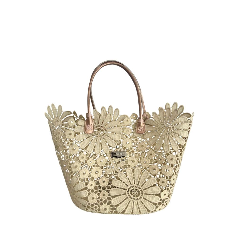 Baldinini Trend Beige PU Women Handbag - 5