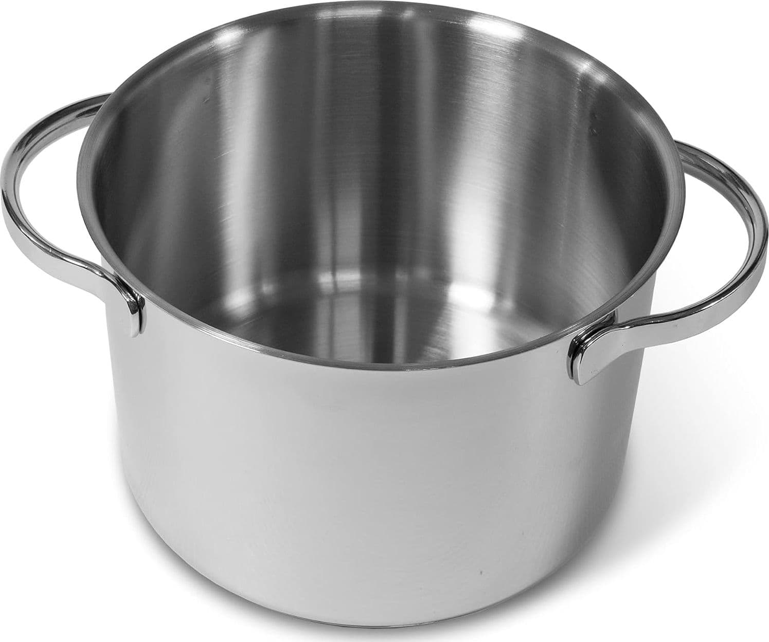 Moneta pentola acciaio ‘allegro inox’ anche per  induzione e forno ø cm. 28 - 2