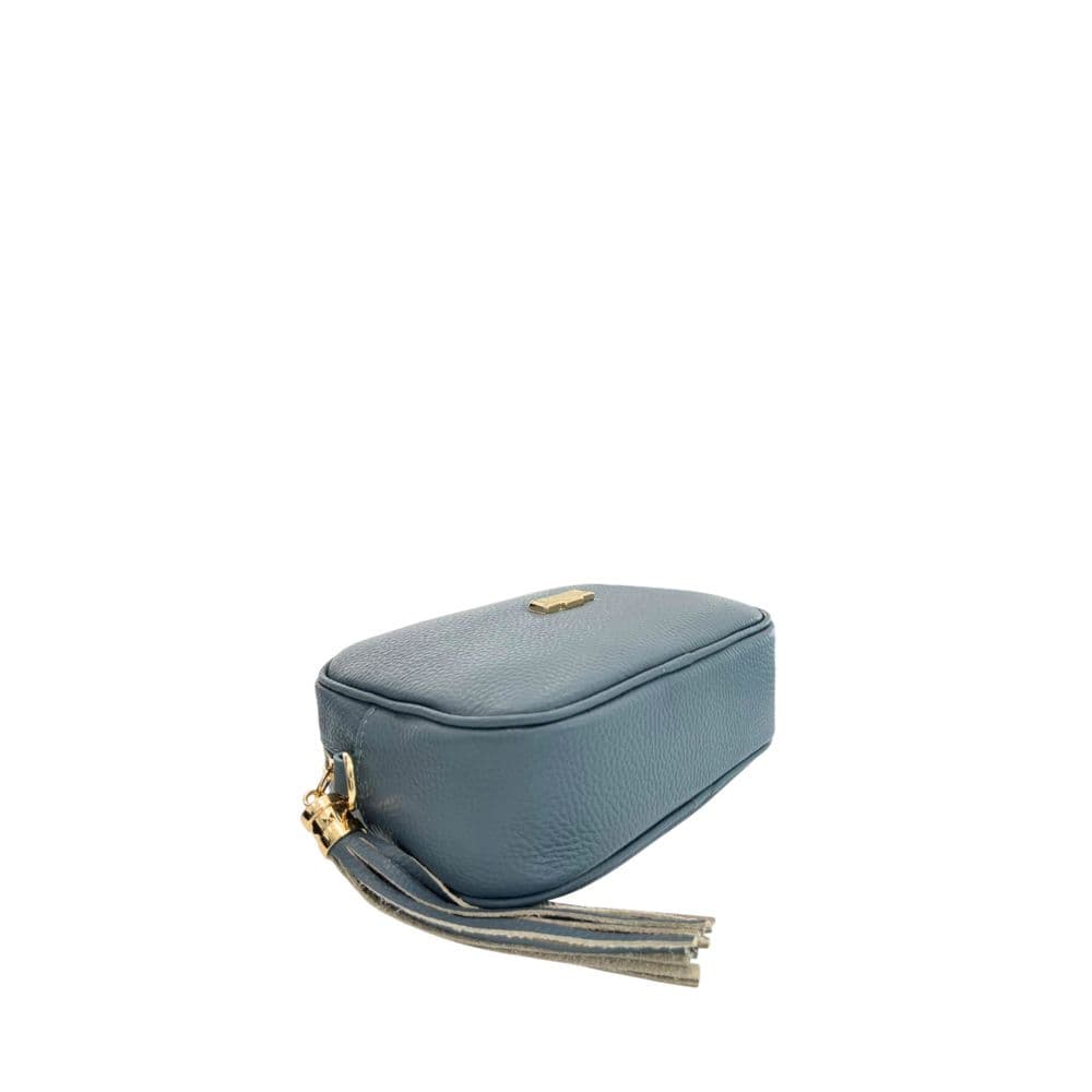 Baldinini Trend Blue Leather Women Crossbody Bag - 4