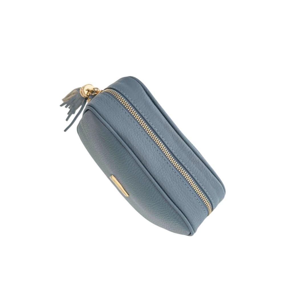 Baldinini Trend Blue Leather Women Crossbody Bag - 5