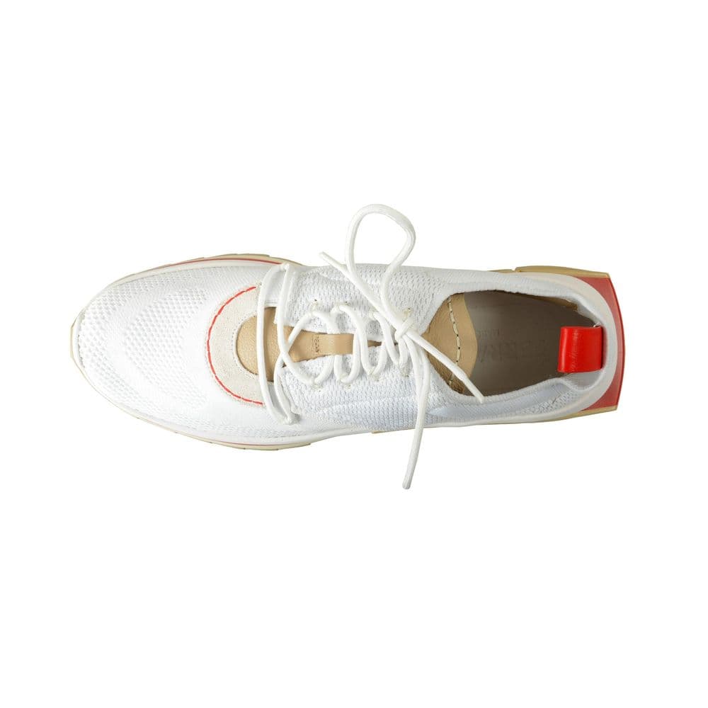 Salvatore Ferragamo White Fabric Athletic Sneakers - 3