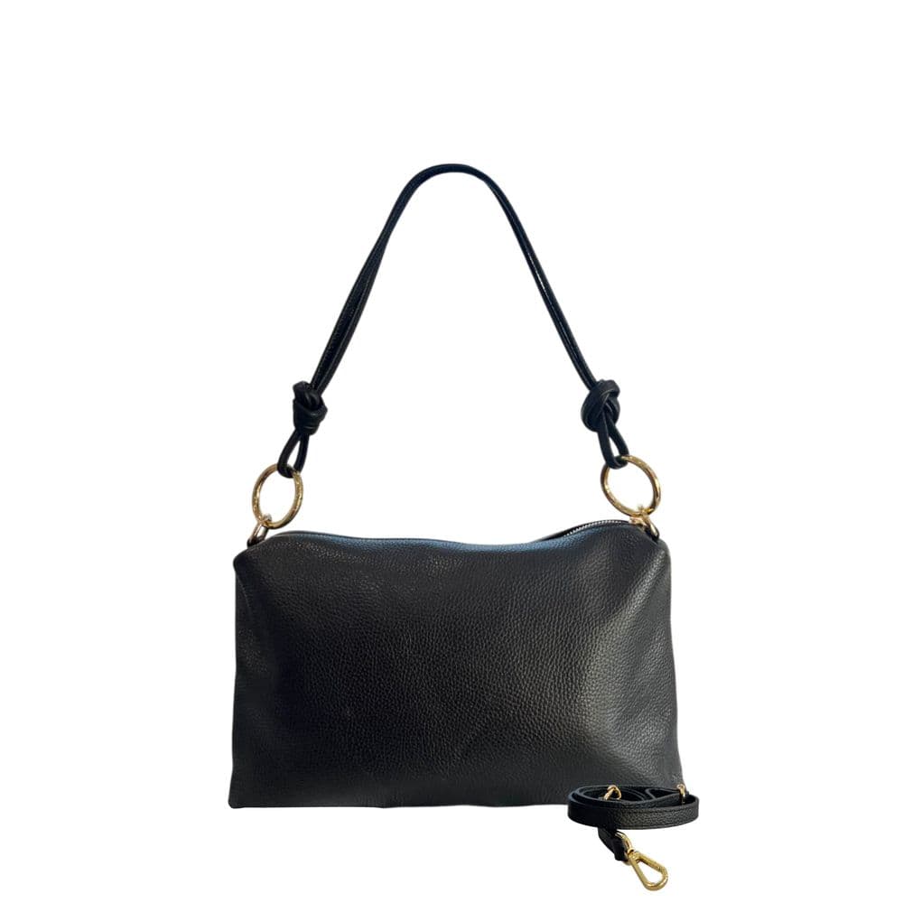 Baldinini Trend Black Leather Women Bag - 3